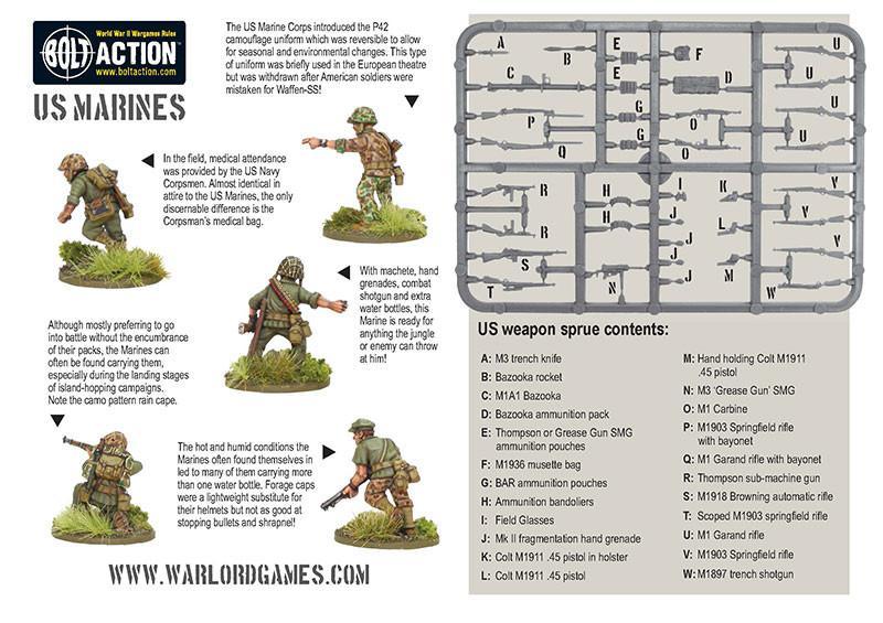 BOLT ACTION US Marine Corps Starter Army