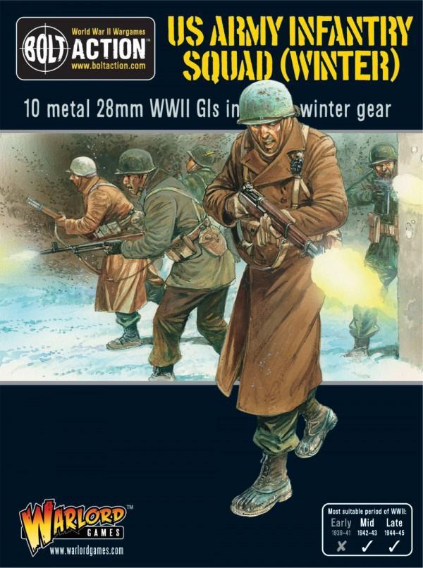 BOLT ACTION US ARMY INFANTRY SQUAD (WINTER)