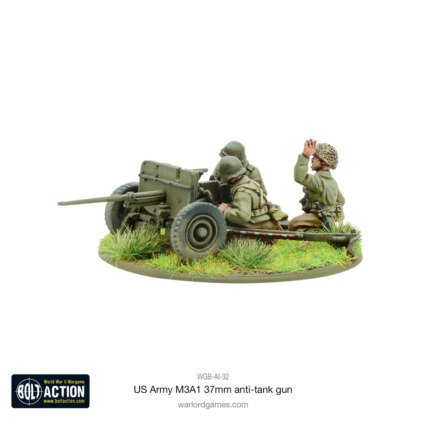 BOLT ACTION US ARMY M3A1 37MM ANTI-TANK GUN