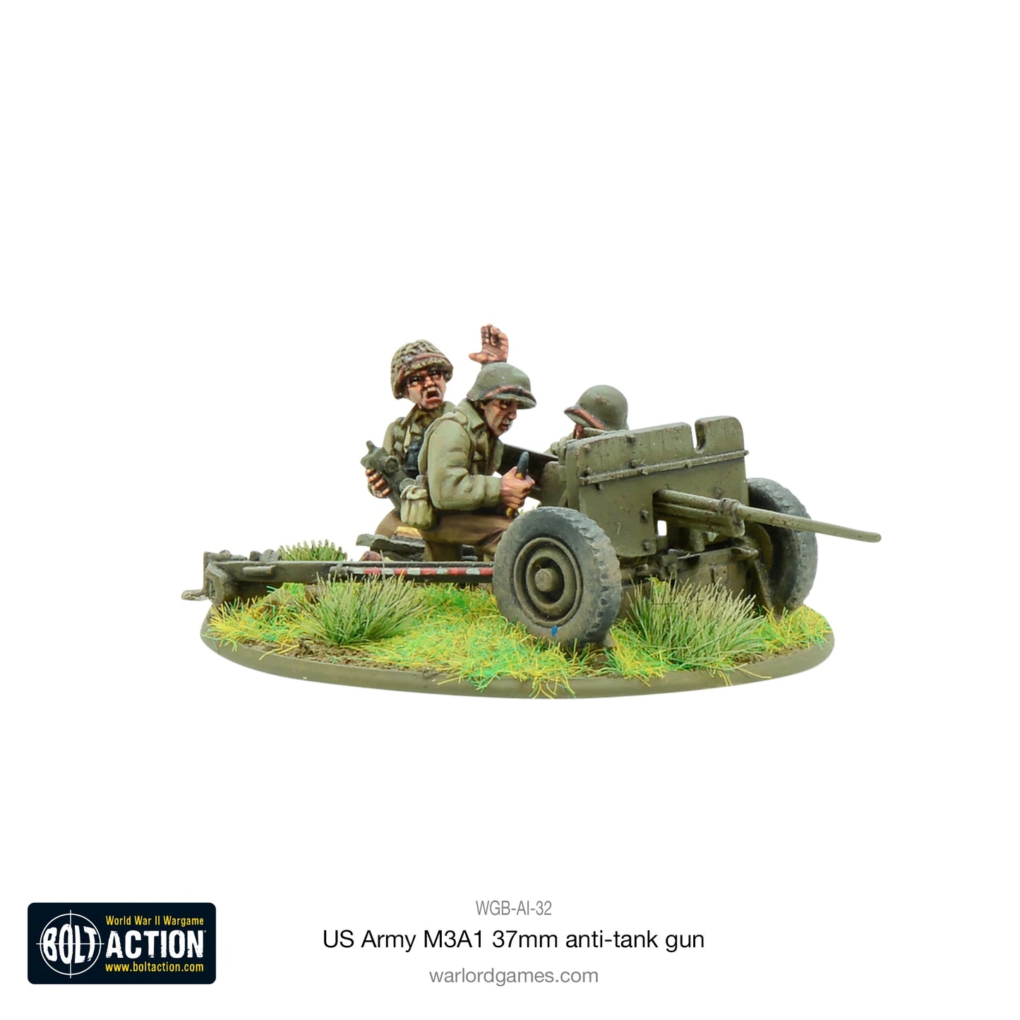 BOLT ACTION US ARMY M3A1 37MM ANTI-TANK GUN