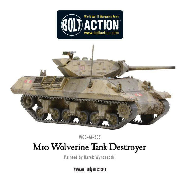 BOLT ACTION M10 WOLVERINE TANK DESTROYER