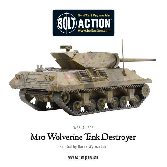 BOLT ACTION M10 WOLVERINE TANK DESTROYER