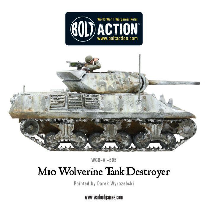 BOLT ACTION M10 WOLVERINE TANK DESTROYER