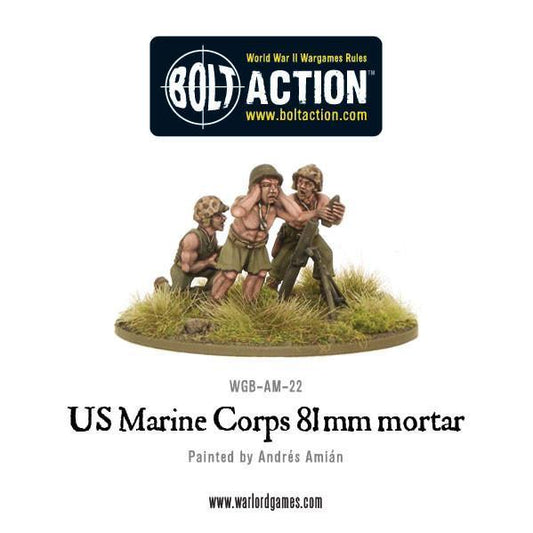 BOLT ACTION USMC 81MM MORTAR TEAM