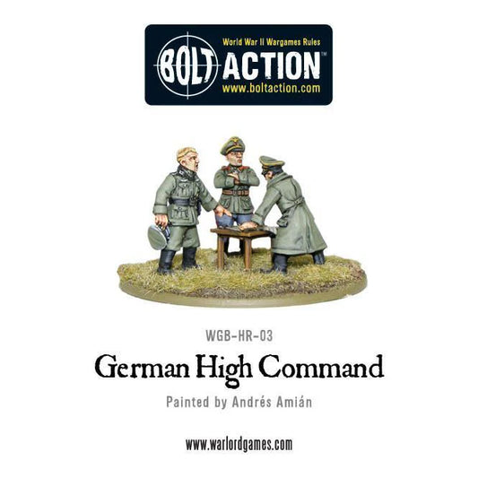 BOLT ACTION GERMAN HIGH COMMAND