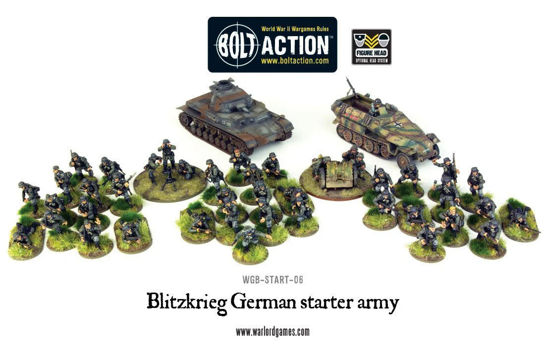 BOLT ACTION Blitzkrieg German Starter Army