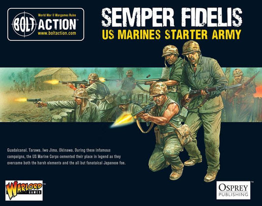 BOLT ACTION US Marine Corps Starter Army