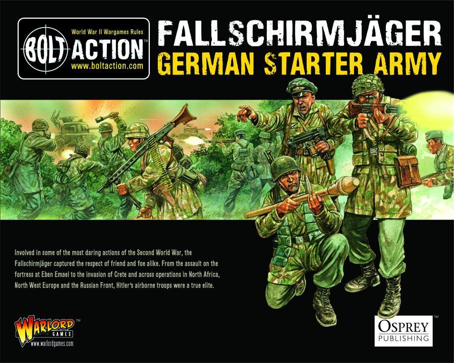 BOLT ACTION NEW German Fallshirmjager Army Box