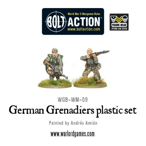 BOLT ACTION GERMAN GRENADIERS WWII LATE WAR GERMAN