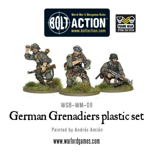 BOLT ACTION GERMAN GRENADIERS WWII LATE WAR GERMAN