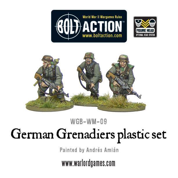 BOLT ACTION GERMAN GRENADIERS WWII LATE WAR GERMAN