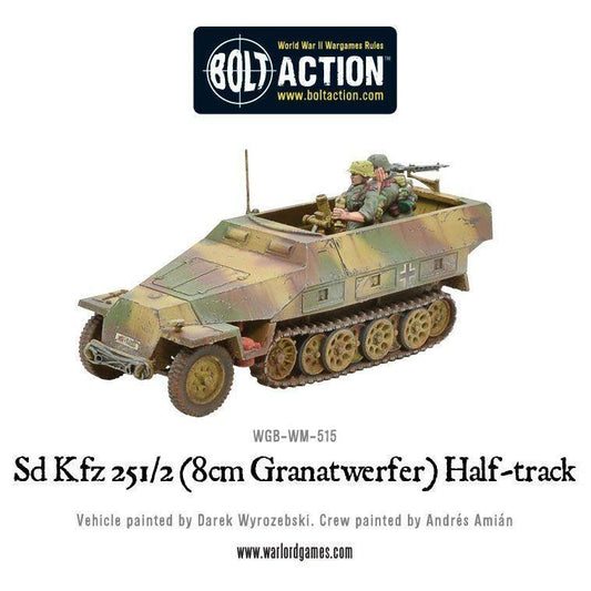 BOLT ACTION SD.KFZ 251/2 AUSF D (8CM GRANATWERFER) HAL