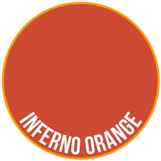 TWO THIN COATS Inferno Orange (10126)