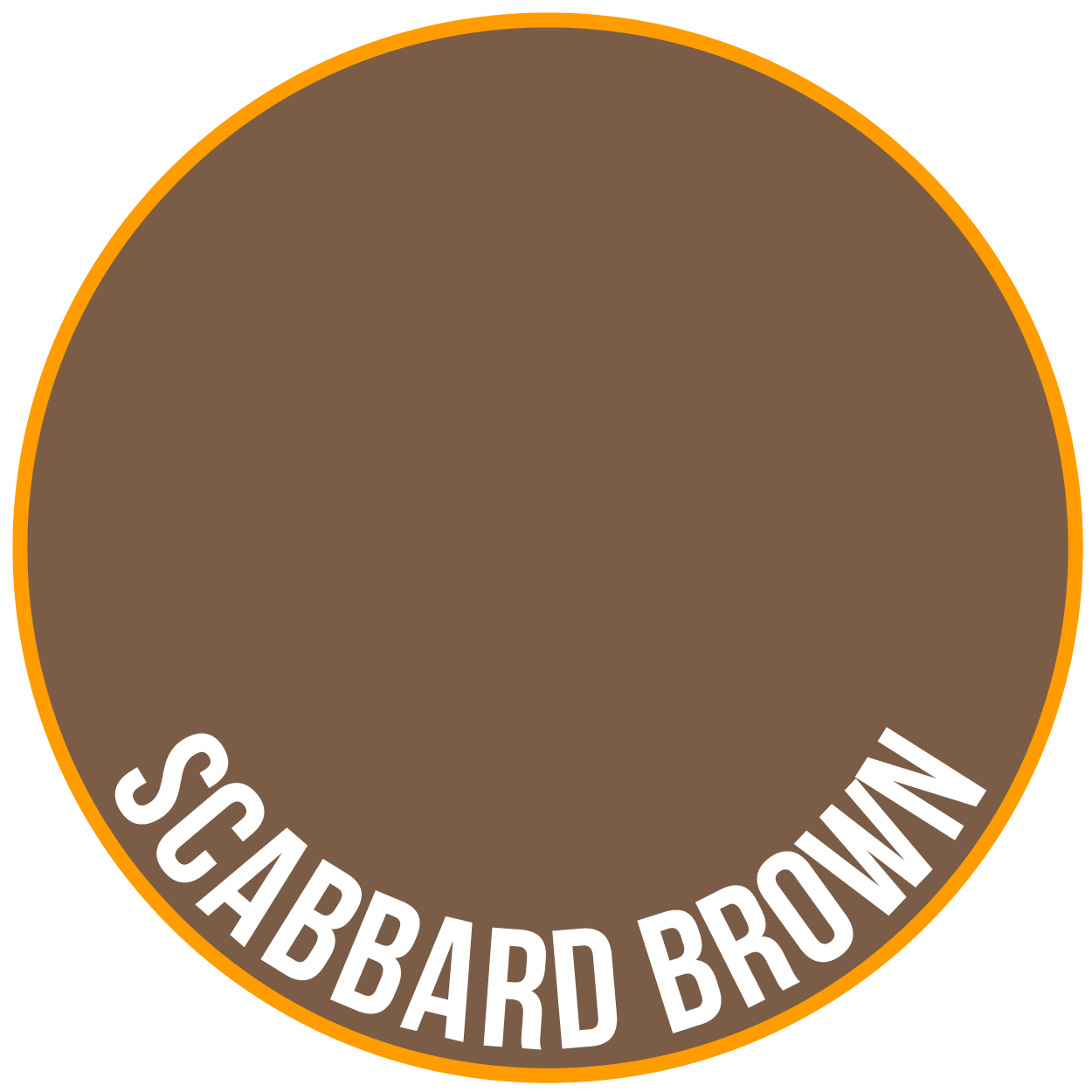 TWO THIN COATS Scabbard Brown (10154)