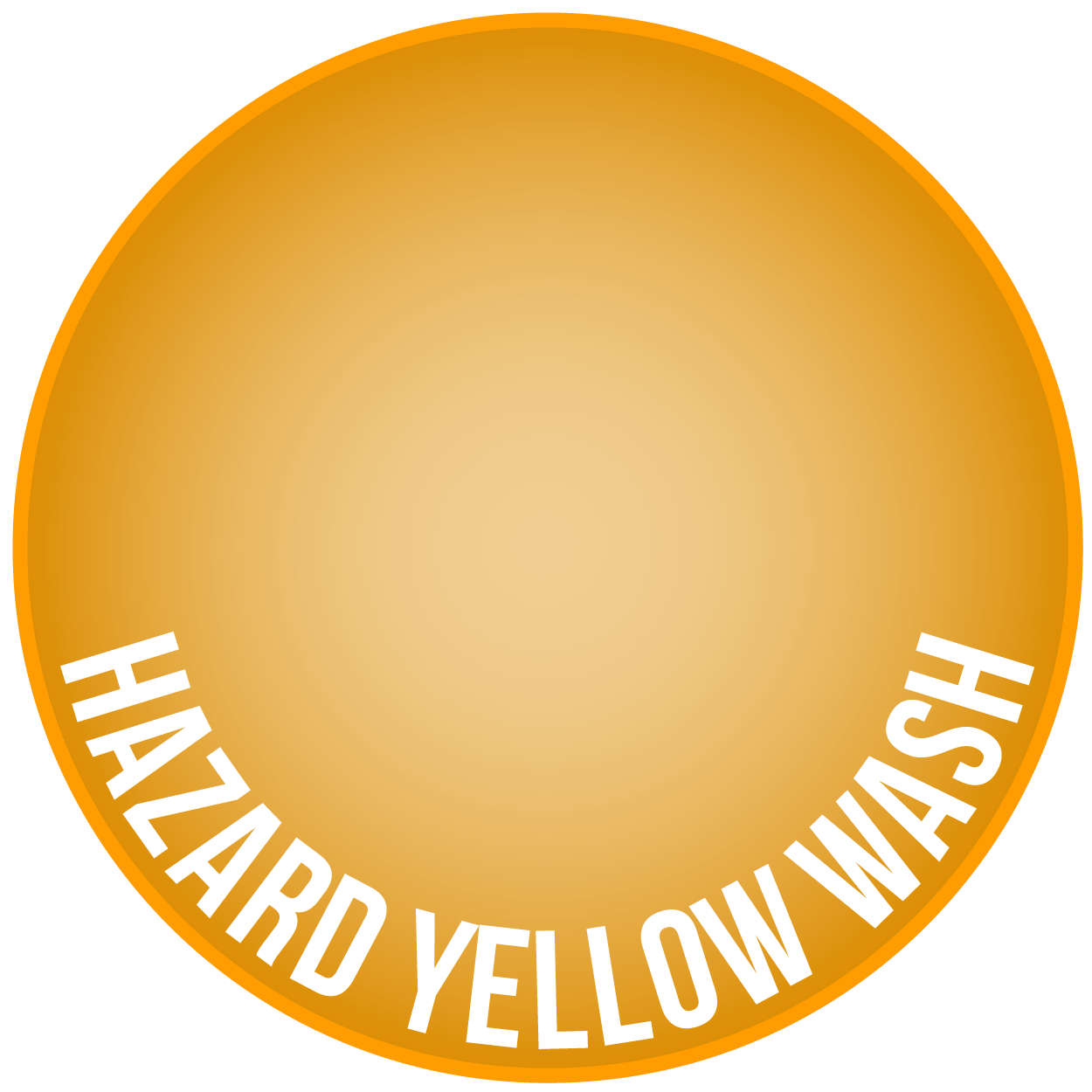 TWO THIN COATS Hazard Yellow Wash (10176)