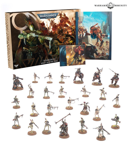 T'AU EMPIRE ARMY SET KROOT HUNTING PACK