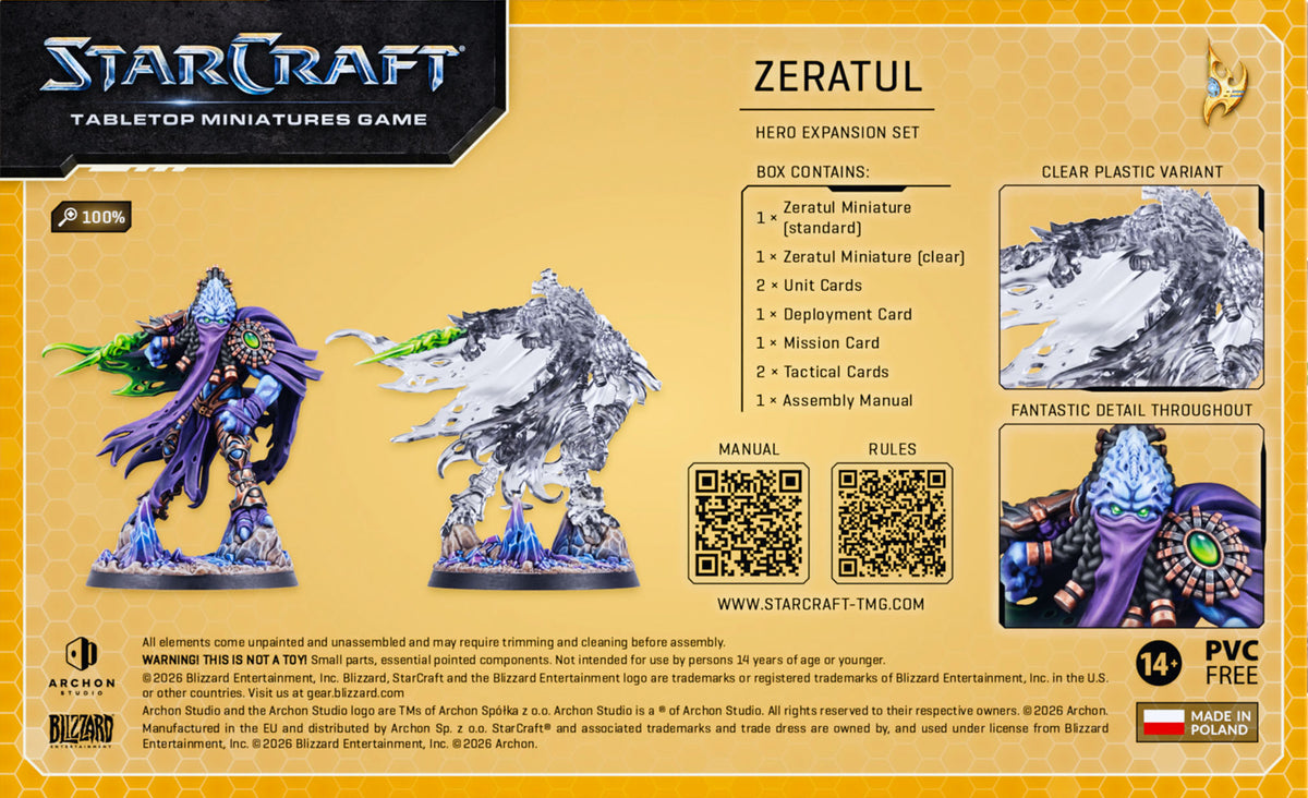 Starcraft® Zeratul - Protoss - Hero Expansion Set
