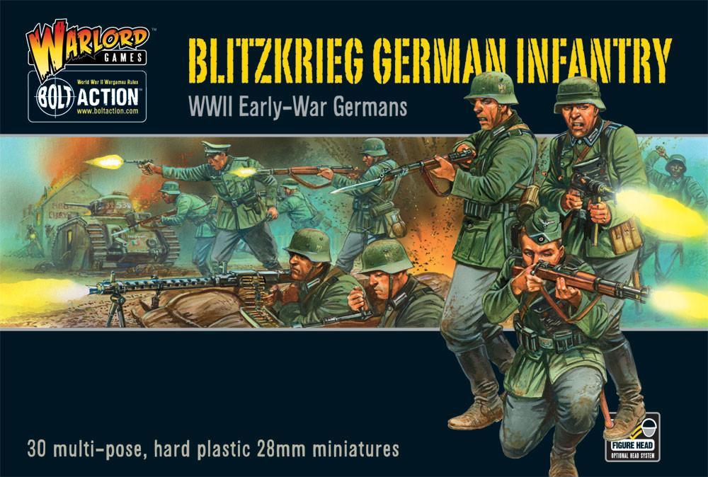 BOLT ACTION BLITZKRIEG GERMAN INFANTRY WWII EARLY WAR 380