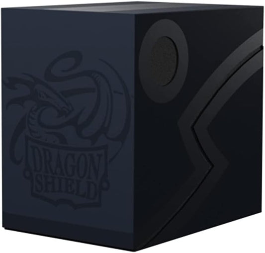 Dragon Shield Double Shell Box - Midnight Blue & Black - AT-30656