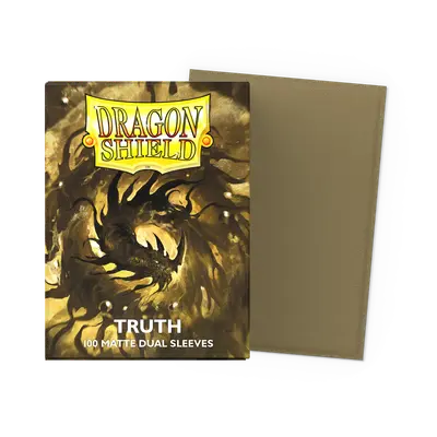 Dragon Shield 100 - Standard Deck Protector Sleeves - Dual Matte - Truth - AT-15060