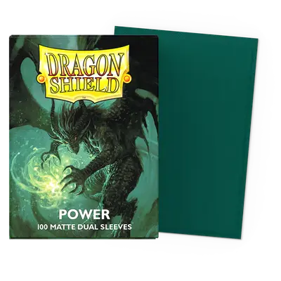 Dragon Shield 100 - Standard Deck Protector Sleeves - Dual Matte - Power - AT-15063