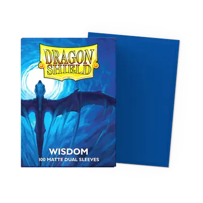 Dragon Shield 100 - Standard Deck Protector Sleeves - Dual Matte - Wisdom - AT-15057