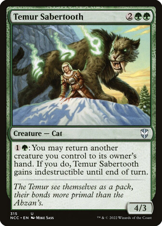 Temur Sabertooth (NCC) (U)