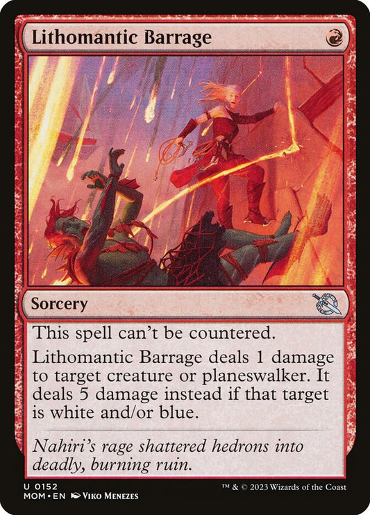 Lithomantic Barrage (MOM) (U)