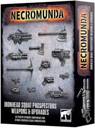 NECROMUNDA: SQUAT PROSPECTORS WEAPONS & UPGRADES