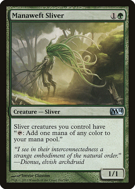 Manaweft Sliver (M14) (U)