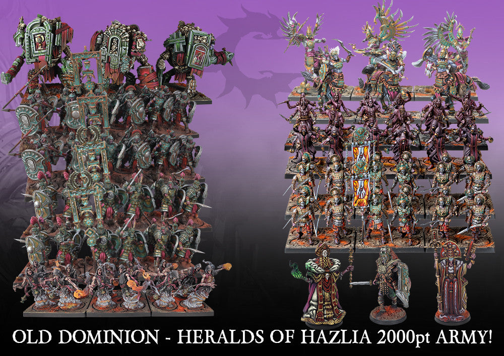 Old Dominion Heralds of Hazlia 2000pt Army