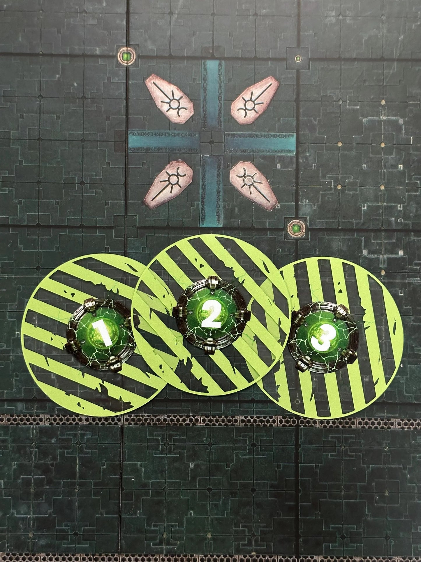 Complete Token Set with Objective Markers