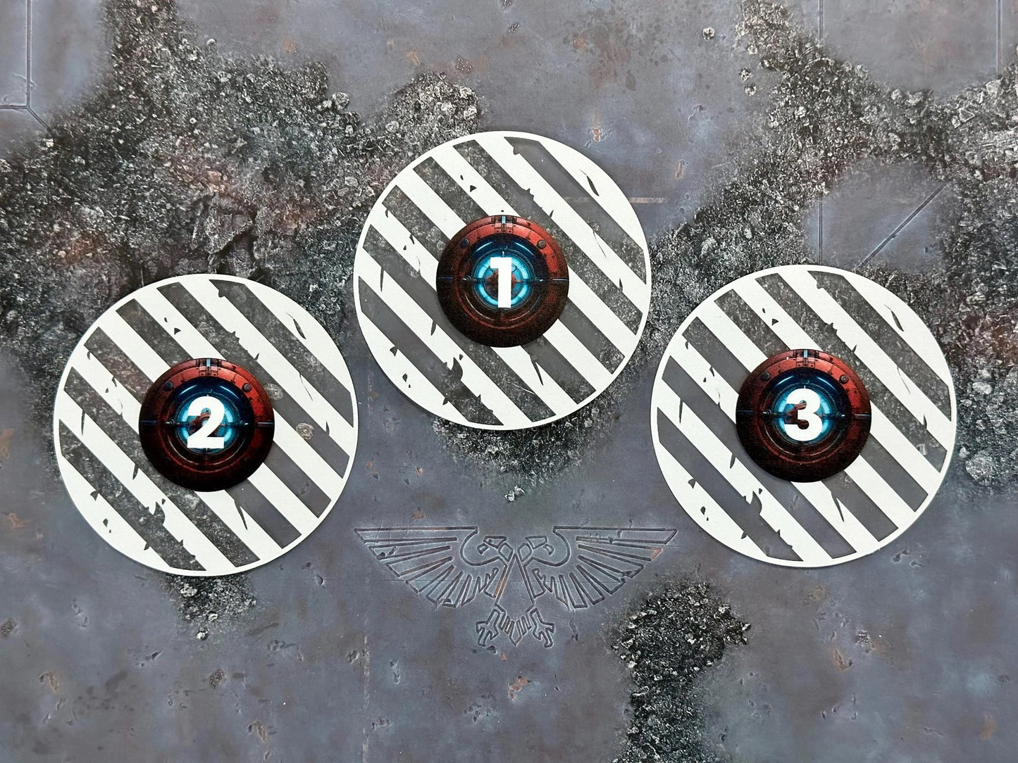 Complete Token Set with Objective Markers