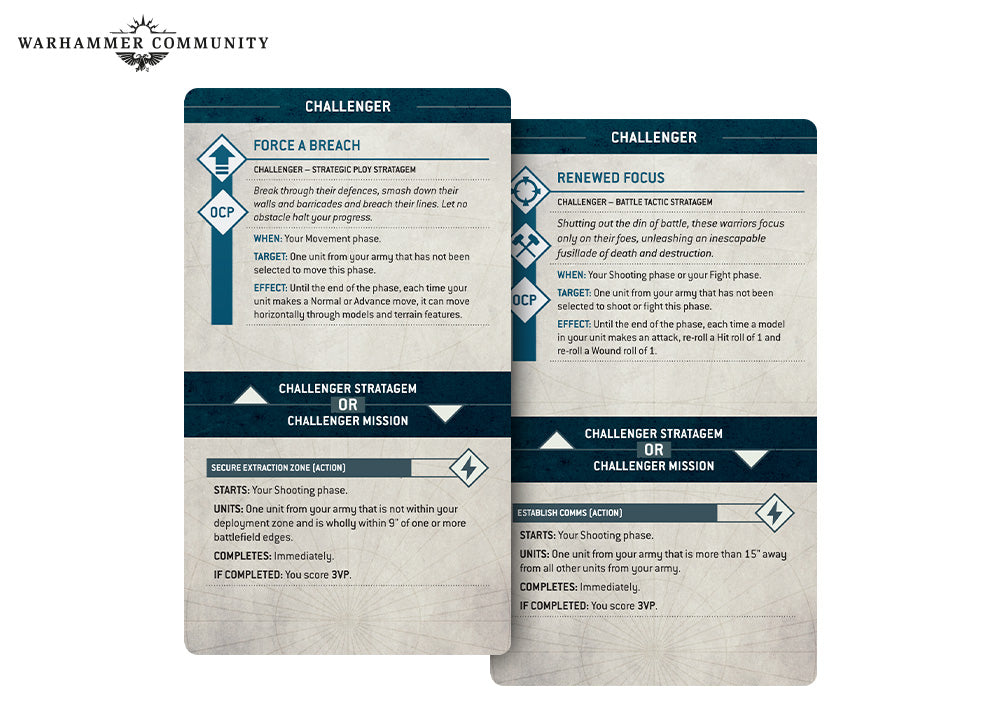 CHAPTER APPROVED MISSION PACK