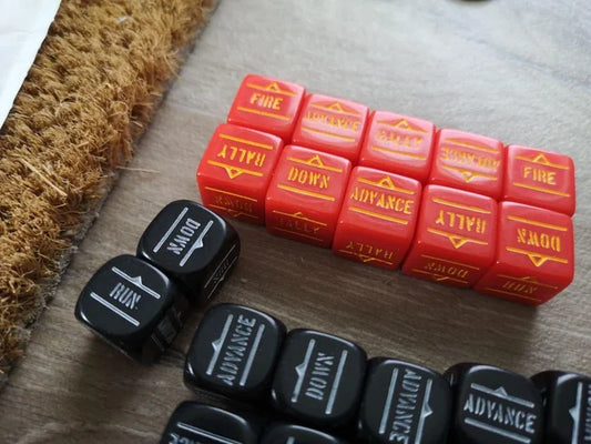 BOLT ACTION Orders Dice pack - Pick your faction!