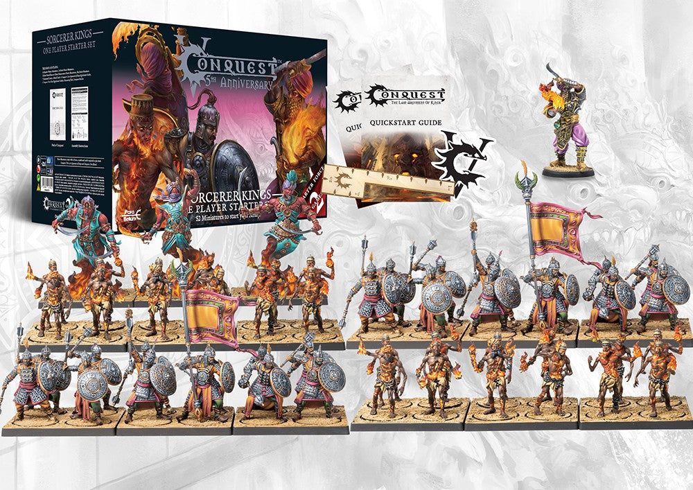 Sorcerer Kings: Conquest 5th Anniversary Supercharged Starter Set