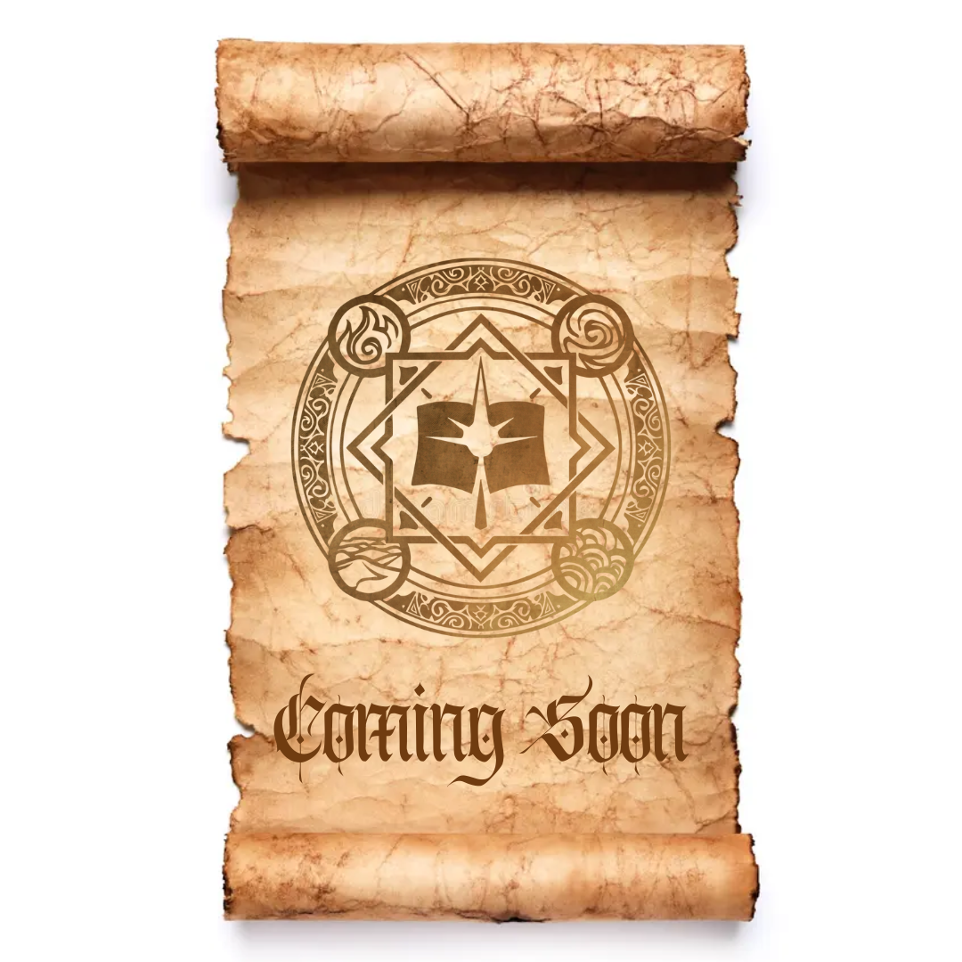 Sorcerer Kings Logo on Magenta Marbled Dice with Purple Pips- 24 per pack