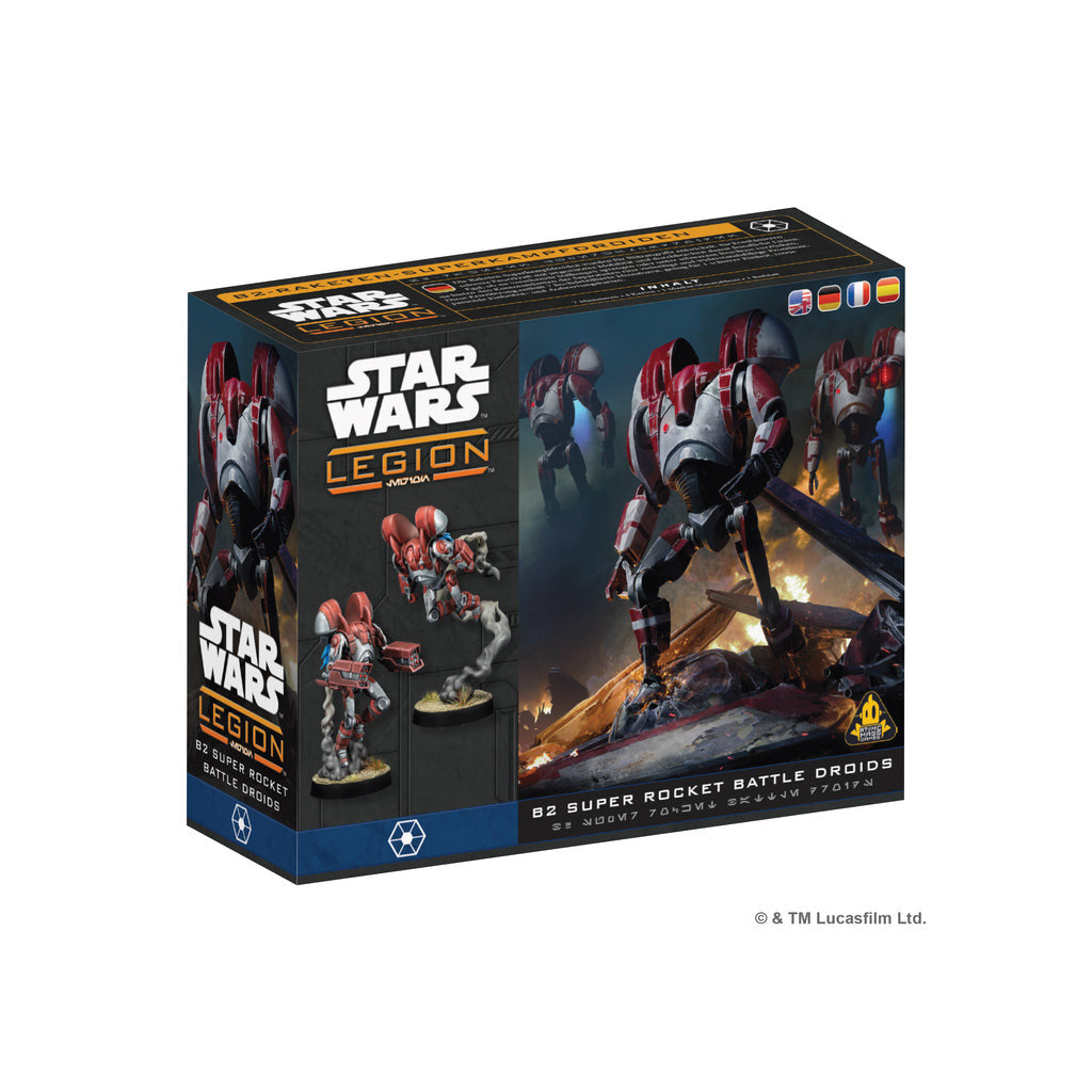 STAR WARS LEGION: B2 SUPER ROCKET BATTLE DROIDS EN