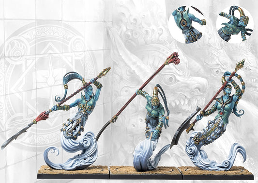 Sorcerer Kings: Steelheart Djinn (with Polearms)