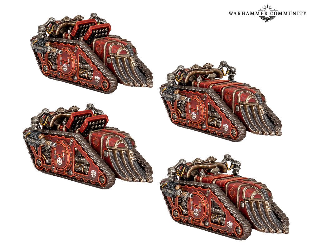 LEGIONS IMPERIALIS: MECHANICUM KARACNOS ASSAULT TANK SQ