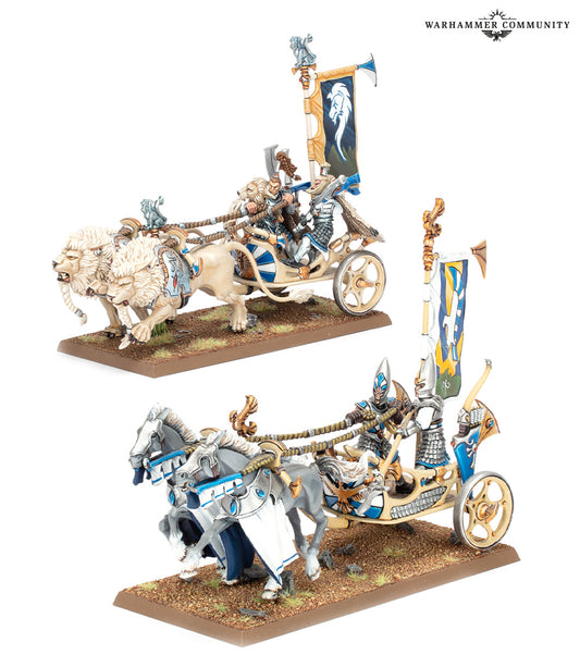 (WEBEX) High Elf Realms: Tiranoc Chariots