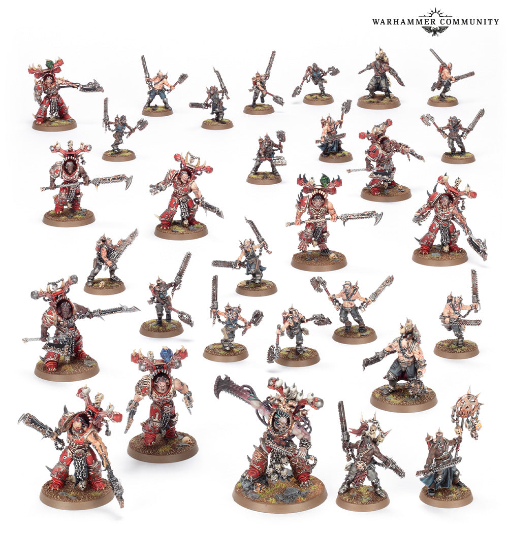 WORLD EATERS: BATTLEFORCE GORESTORM SLAUGHTERPACK