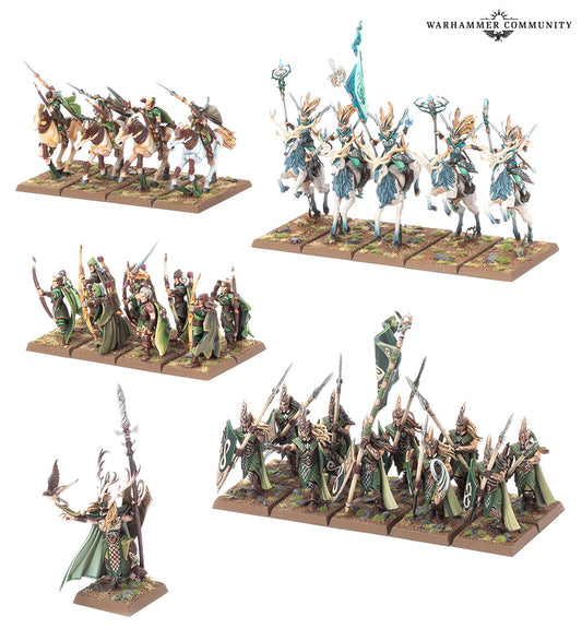 High Elf Realms: Battle March Army