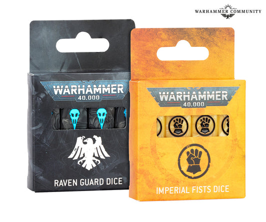 WARHAMMER 40000: RAVEN GUARD DICE