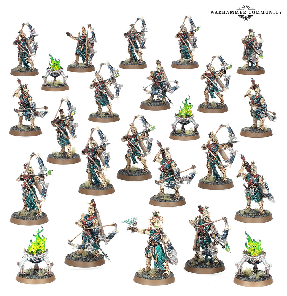 Ossiarch Bonereapers: Mortek Triaxes