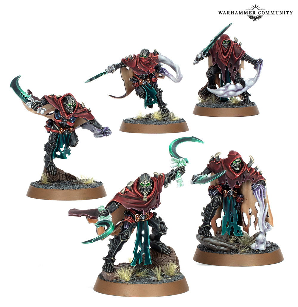 Ossiarch Bonereapers: Mortis Reapers