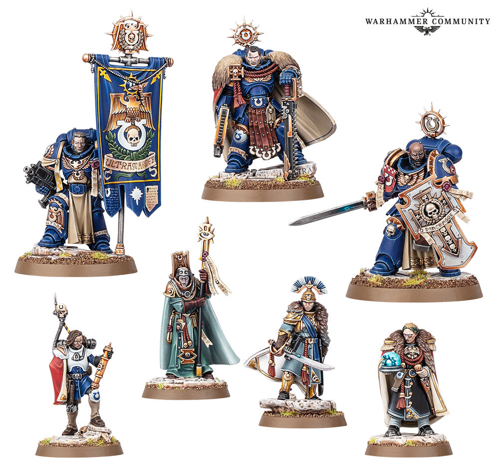 SPACE MARINES: Captain Titus & The Wardens Of Ultramar