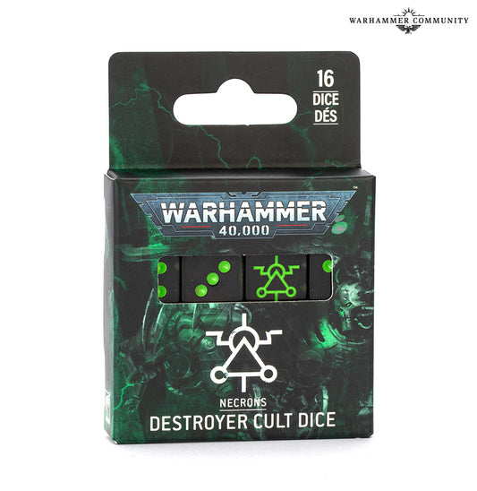Necrons: Destroyer Cult Dice