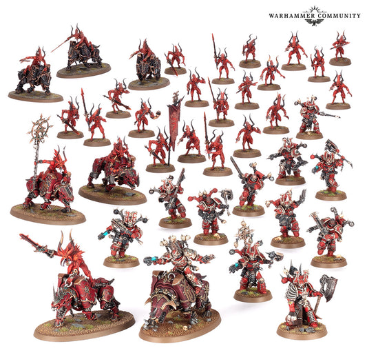 WORLD EATERS BATTLEFORCE: KHORNE DAEMONKIN