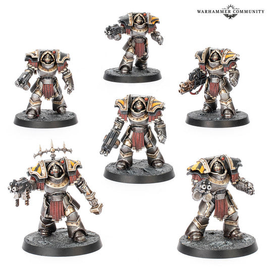 LEGIONS ASTARTES: CATAPHRACTII TERMINATORS: PWR FISTS